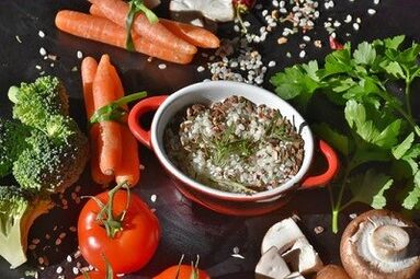 Przybliżone menu zgodnie ze schematem zdrowej diety