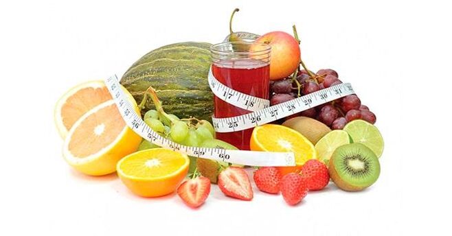 Ostatni dzień diety „6 płatków opiera się na owocach, z których można przygotować świeże